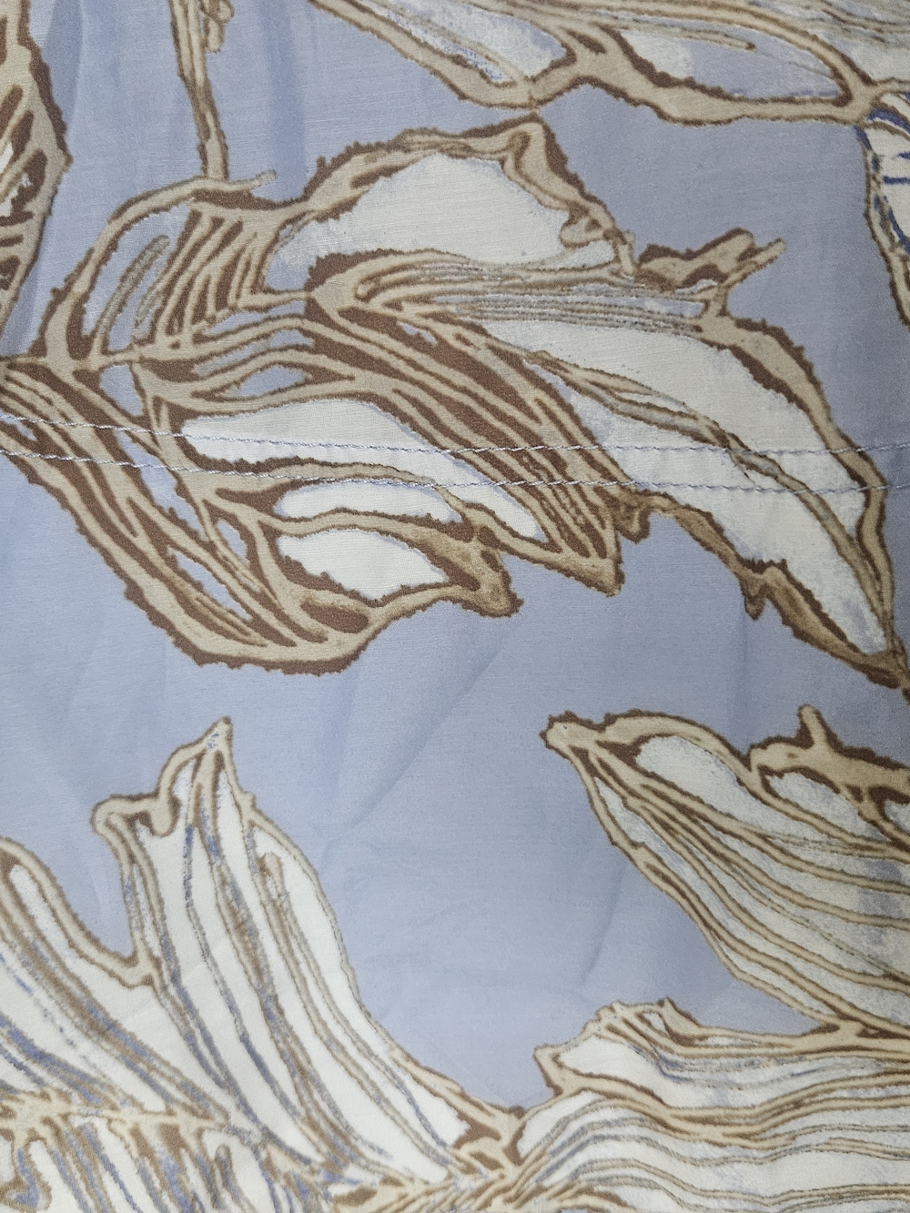 Banana Republic Light Blue Floral Cutout Maxi Sundress Size 14 New - Picture 12 of 16